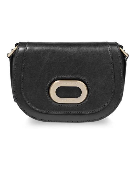 The Bridge Black Stilvolle Crossbody-Tasche