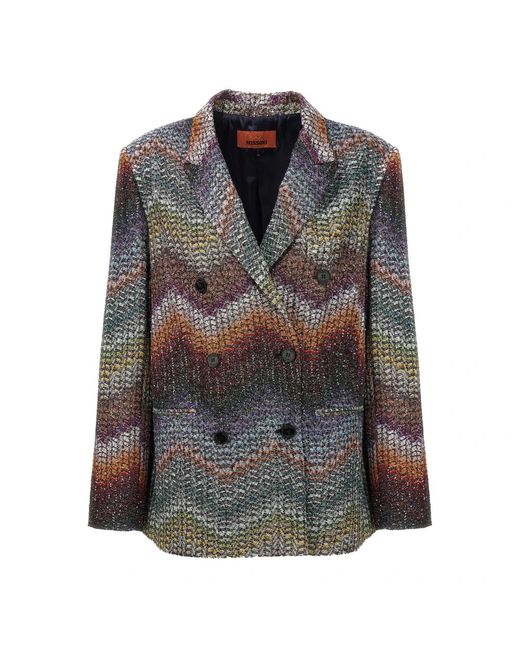 Missoni Jassen ,Veelkleurig ,Pailletten Caperdoni Blazer in het Black