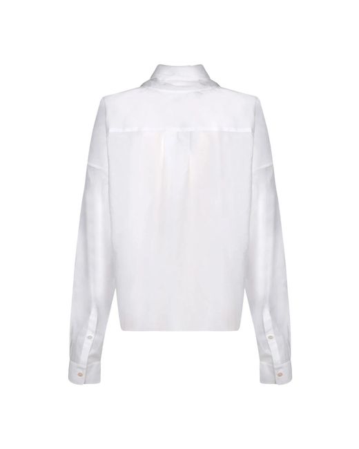 Quira Witte Overhemden Voor Zelfverzekerde Vrouwen in het White