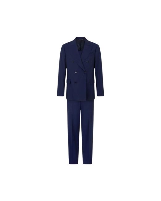 Brooks Brothers Blue Double Breasted Suits for men
