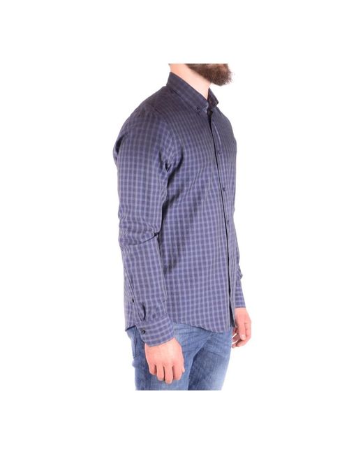 Dondup Blue Casual Shirts for men