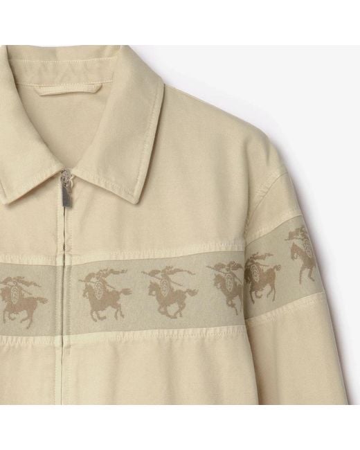 Bomber Jackets Burberry de hombre de color Natural