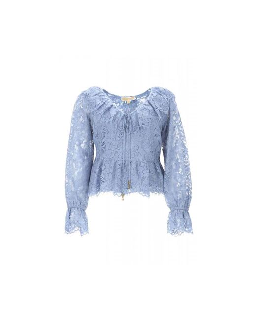 Michael Kors Blue Blouses