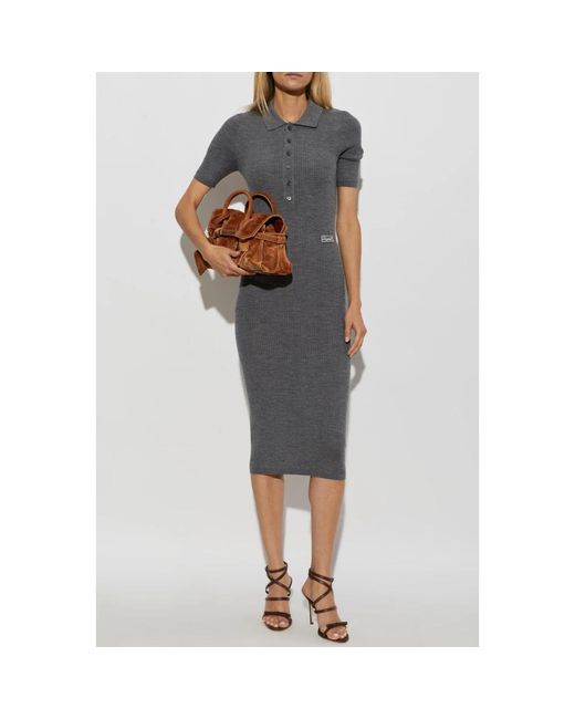 Knitted Dresses DSquared² en coloris Gray