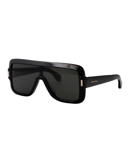 Ferragamo Black Sunglasses