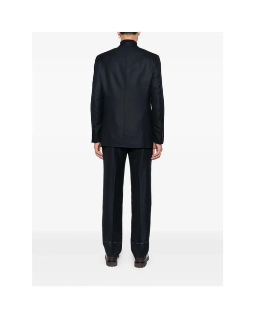 Brioni Single Breasted Suits in het Blue voor heren