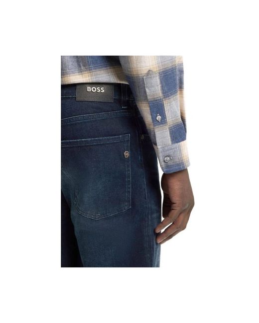 HUGO Blue Slim Fit Jeans for men