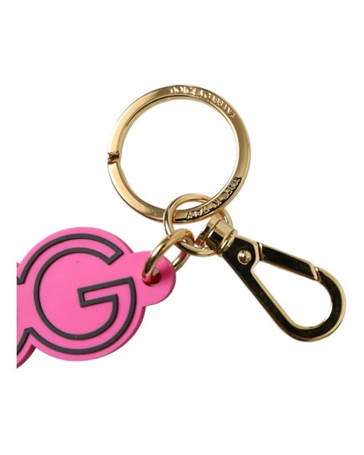 Dolce & Gabbana Pink Keychains