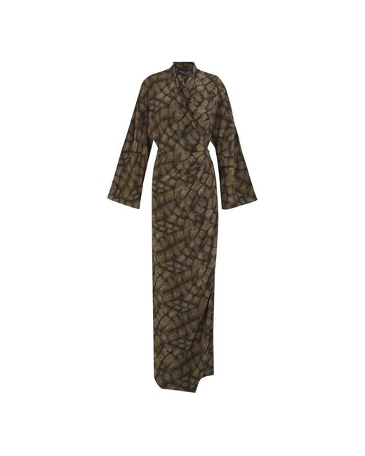 Cortana Green Wrap Dresses