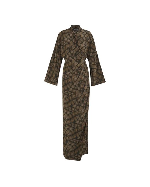 Cortana Green Wrap Dresses