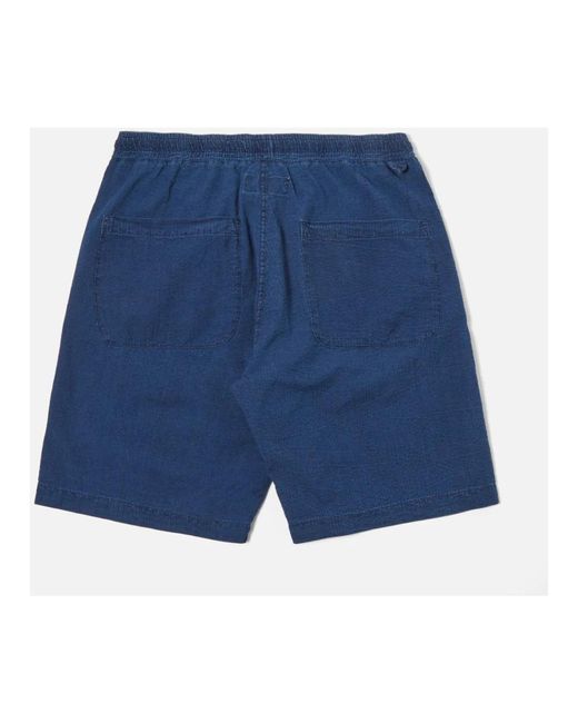 Universal Works Blue Casual Shorts for men