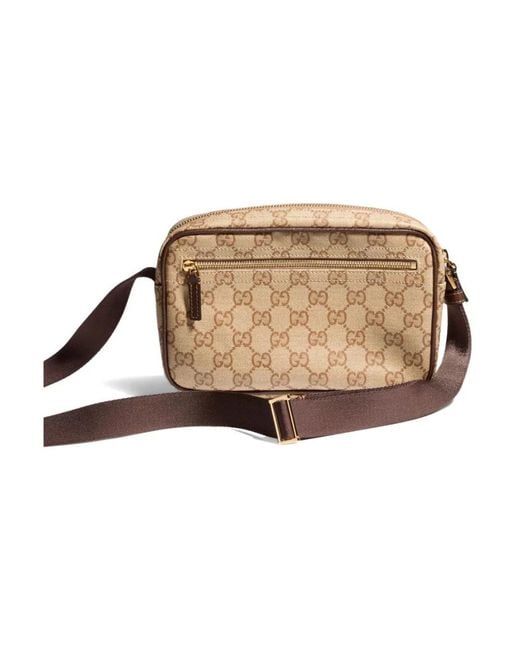 Gucci Natural Cross Body Bags for men