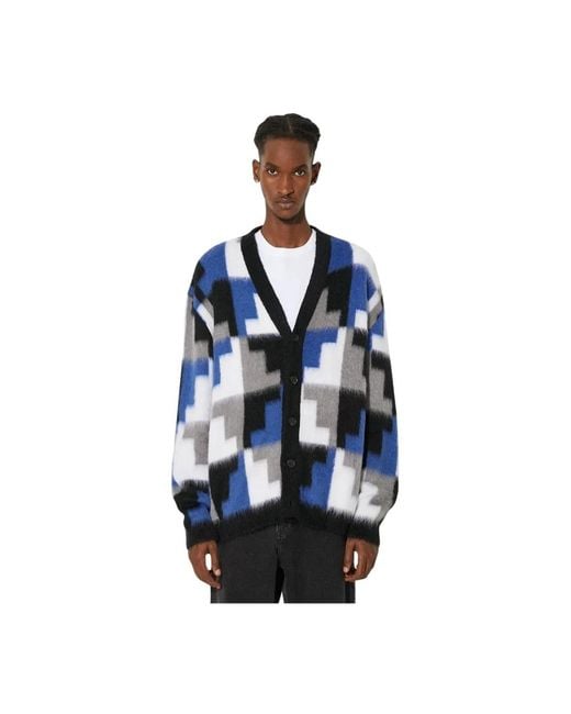 Marcelo Burlon Cardigans in het Blue voor heren