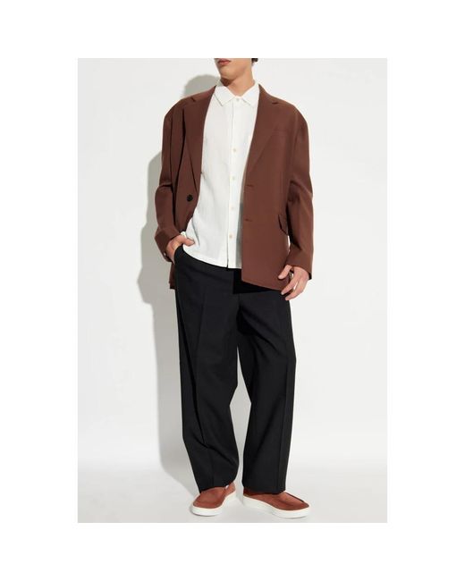 Lanvin Wollen Blazer in het Brown voor heren