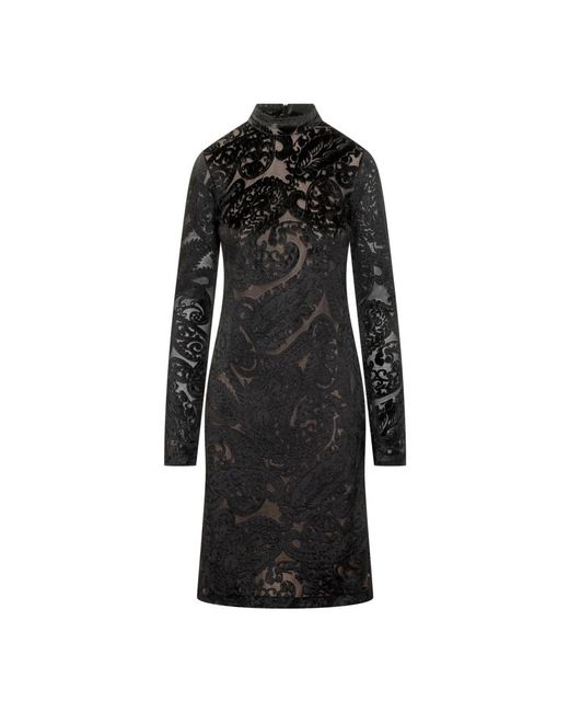 Etro Black Midi Dresses
