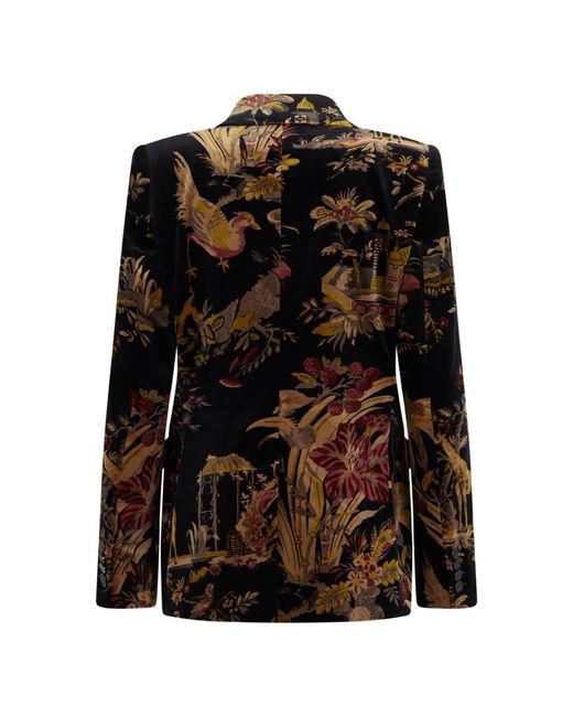 Etro Black Blazers