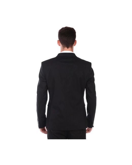 Daniele Alessandrini Black Blazers for men