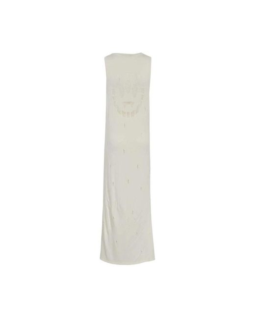 Barrow Kleedjes ,Polyester Geribbelde Gebreide Jurk in het White