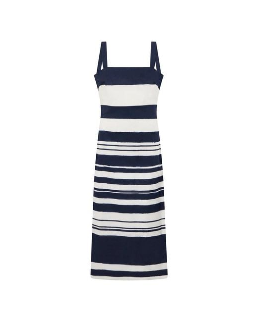 Veronica Beard Blue Midi Dresses