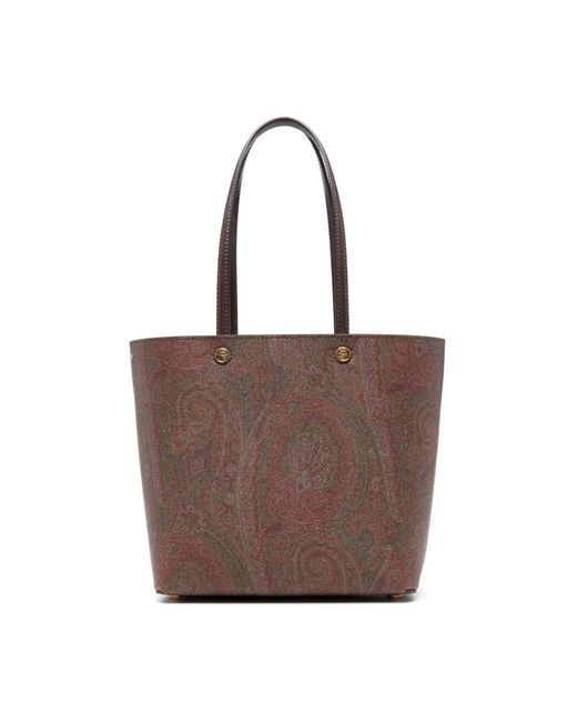 Etro Brown Tote Bags