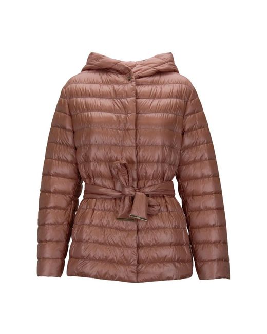 Herno Brown Winter Jackets