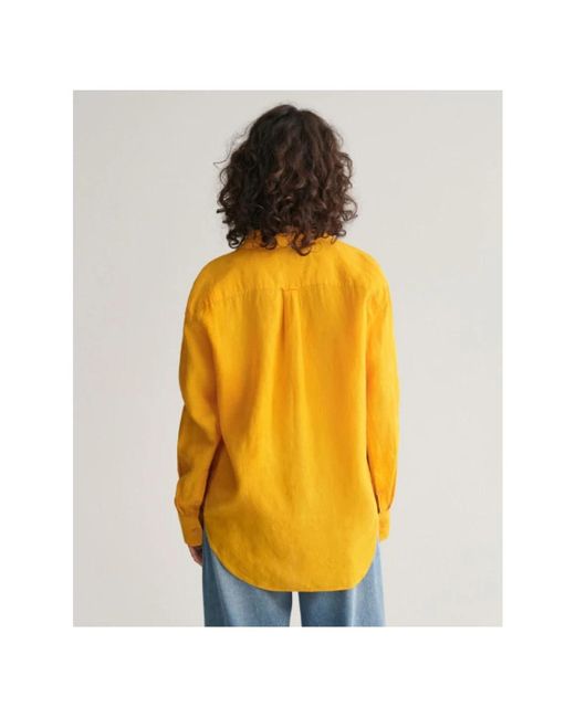 Gant Yellow Shirts