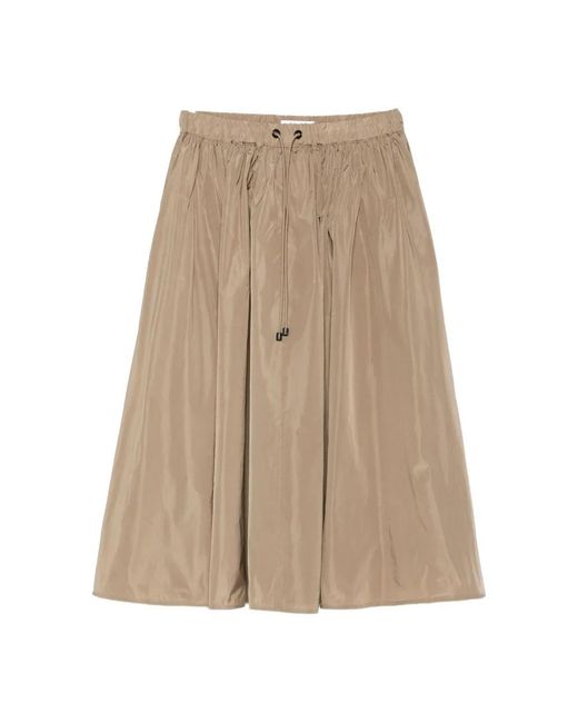 Max Mara Midi Rok in het Natural