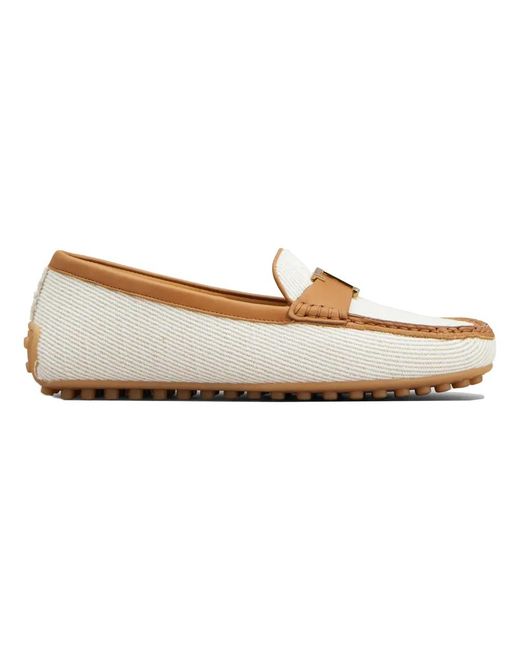 Tod's White Loafers