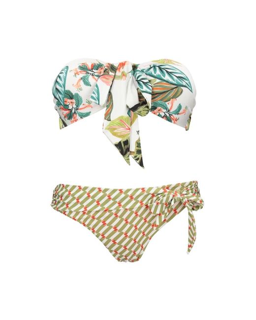 Liu Jo Badmode ,Veelkleurig ,Polyester Gedrukte Badpak Voor Vrouwen in het Metallic