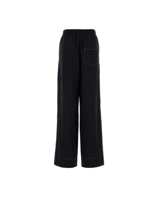 A.P.C. Black Wide Trousers