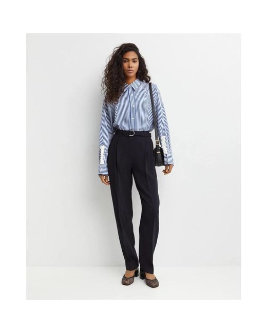 3.1 Phillip Lim Blue Tapered Trousers