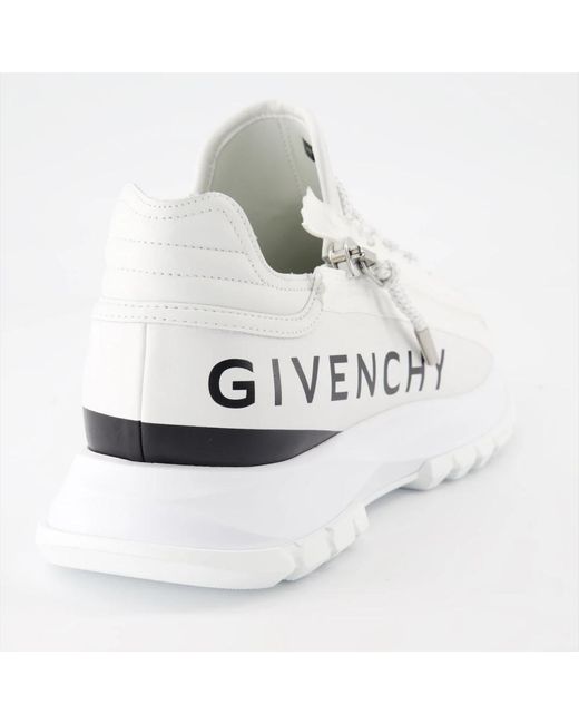 Givenchy Spectre schnürung reißverschluss del zehenkorb in White für Herren