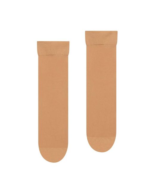 Wolford Individuele 10 Sokken in het Natural