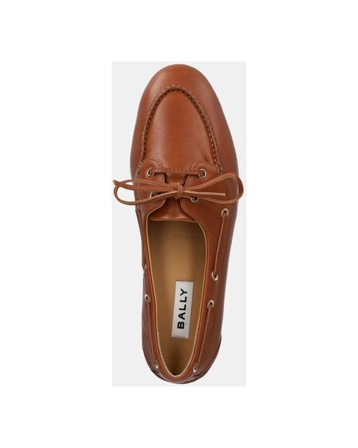 Bally Brown Mokassins