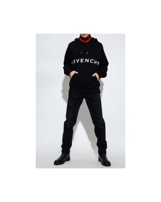 Givenchy 4g bestickter hoodie in Blue für Herren