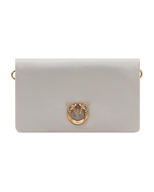 Pinko Gray Click Soft Horizontal