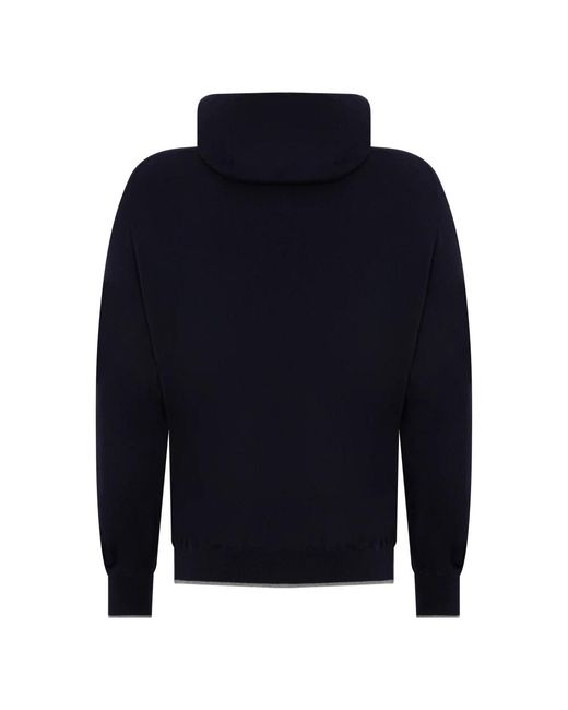 Fedeli Hooded Bomber in het Blue voor heren