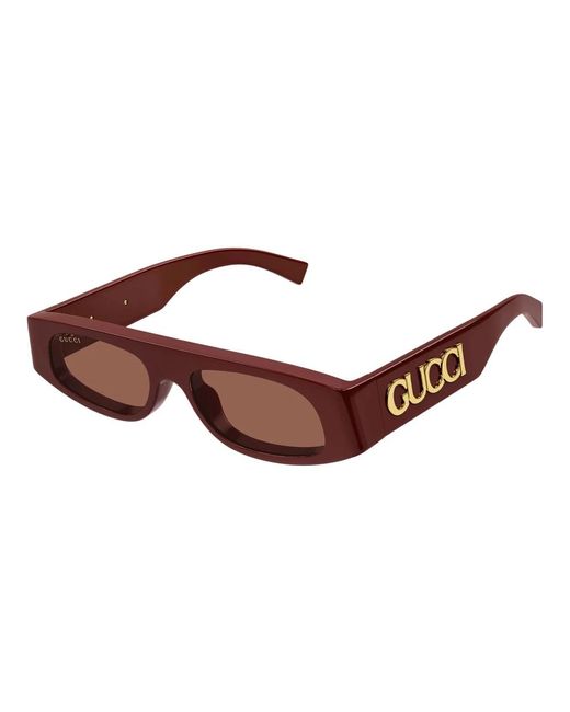 Bordeaux occhiali gg1771s 003 di Gucci in Brown