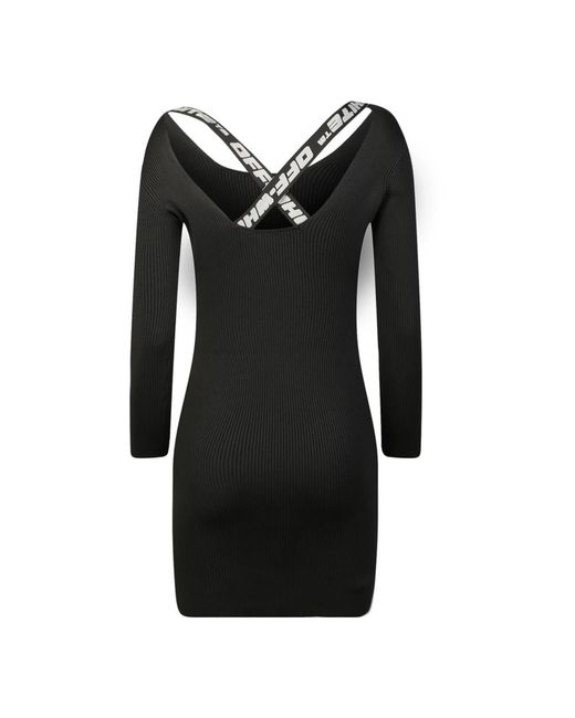 Off-White c/o Virgil Abloh Black Short Dresses