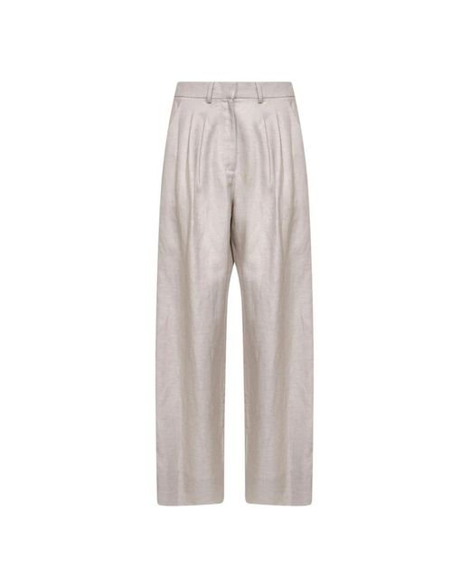 PT Torino Gray Straight Trousers