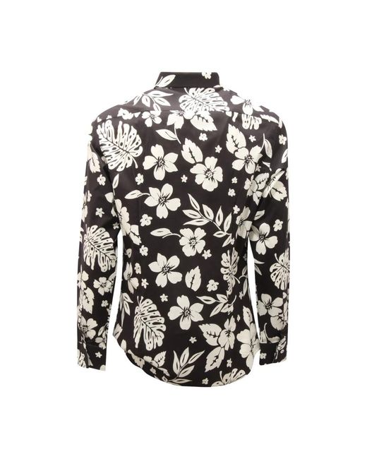 Paolo Pecora Black Casual Shirts for men