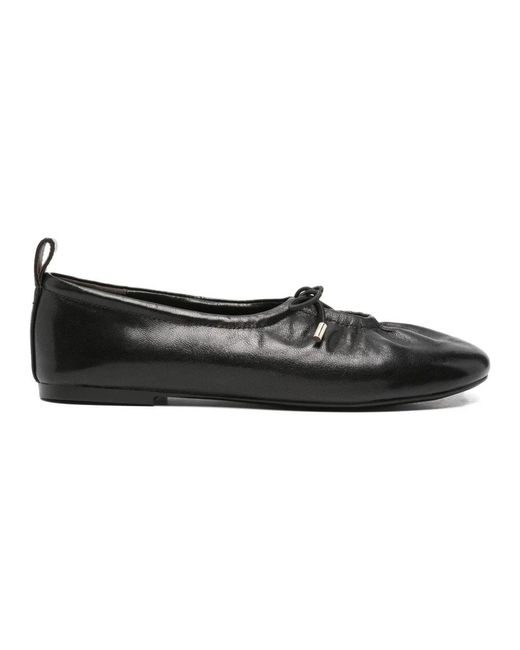 ADRIANNA FERETTI Black Ballerina Shoes