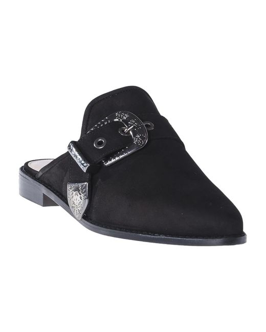 Mules Stuart Weitzman de color Black