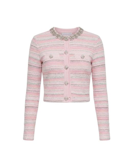 Cardigans Self-Portrait de color Pink