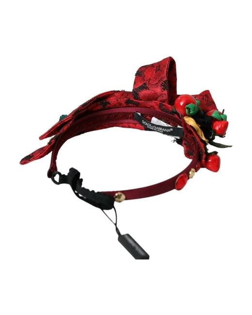 Dolce & Gabbana Red Accessories