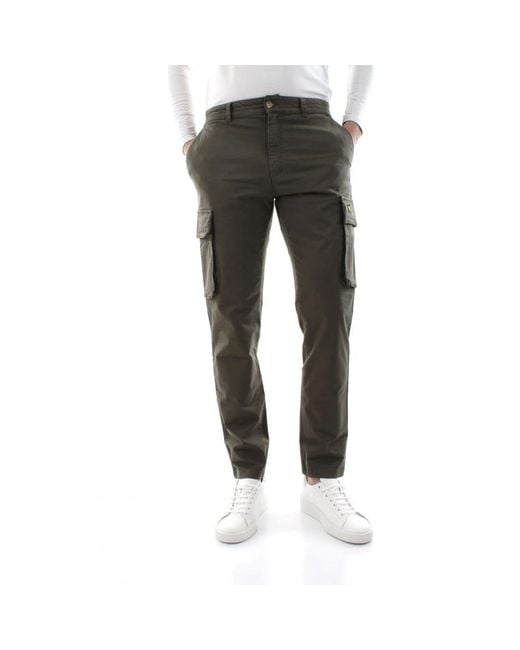 Lyle & Scott Gray Slim-Fit Trousers for men