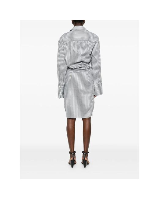 IRO Gray Wrap Dresses