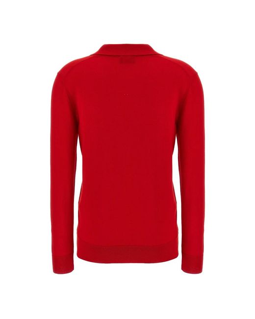 Brioni Red Cashmere Knitwear