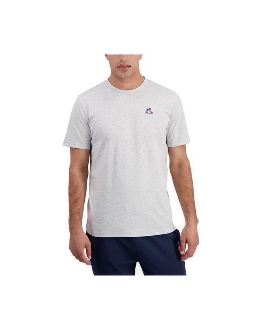 Le Coq Sportif T-Shirts in het Blue voor heren