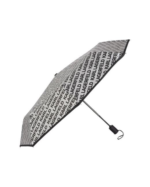 Karl Lagerfeld Gray Umbrellas